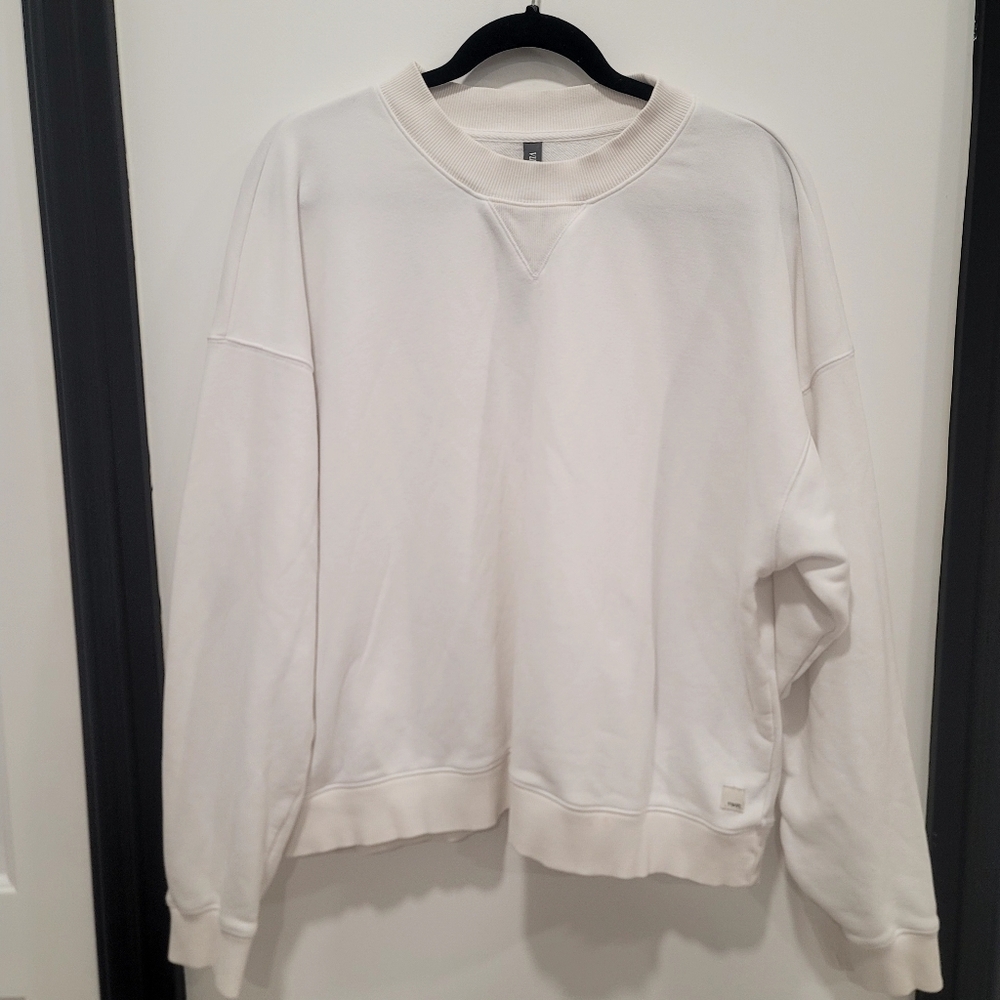 ​Vuori Sedona Weekender Crewneck Sweatshirt Cloud White XL Gorpcore - Picture 16 of 17